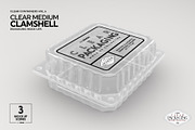 Medium Clamshell Packaging Mockup, a Product Mockup by INCDesign (Thumbnail 3 of 16)
