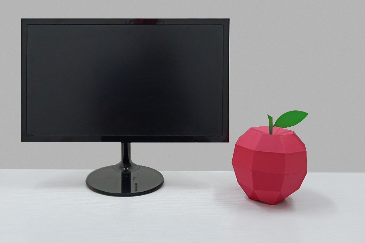 DIY Apple Model - 3d papercraft, a Templates & Theme by PAPER amaze