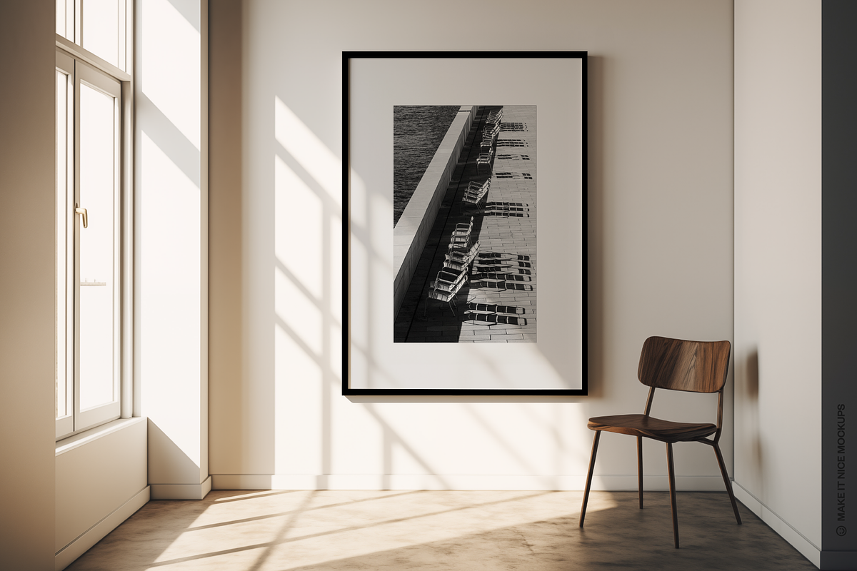 The Gallery Scene Frame Mockup, a Poster Template by makeitnicemockups (Photo 6 of 10)