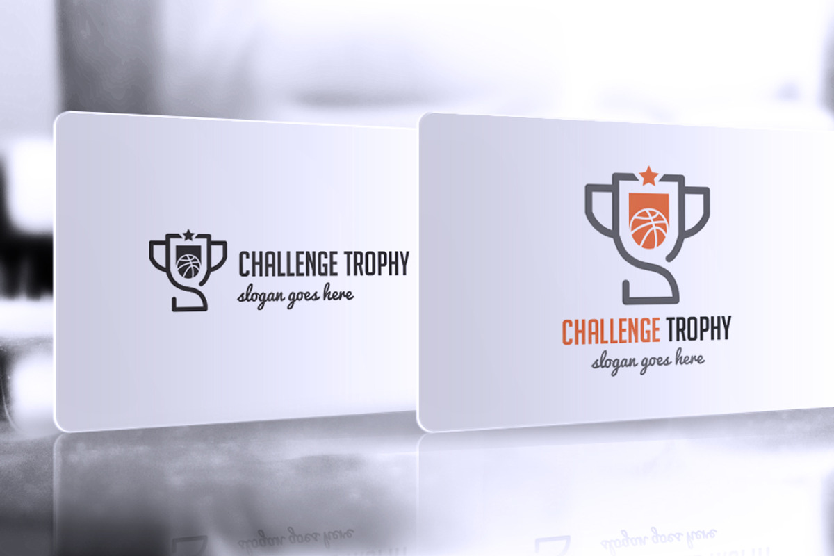 Basketball Challenge Trophy Logo, a Branding & Logo Template by GladicMonster (Photo 6 of 10)