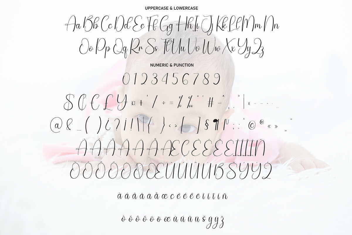 Babylove | Script Font, a Handwritten Font by Scratchones (Photo 7 of 9)