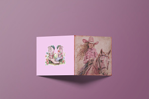 Wild West Cowgirl Junk Journal Kit