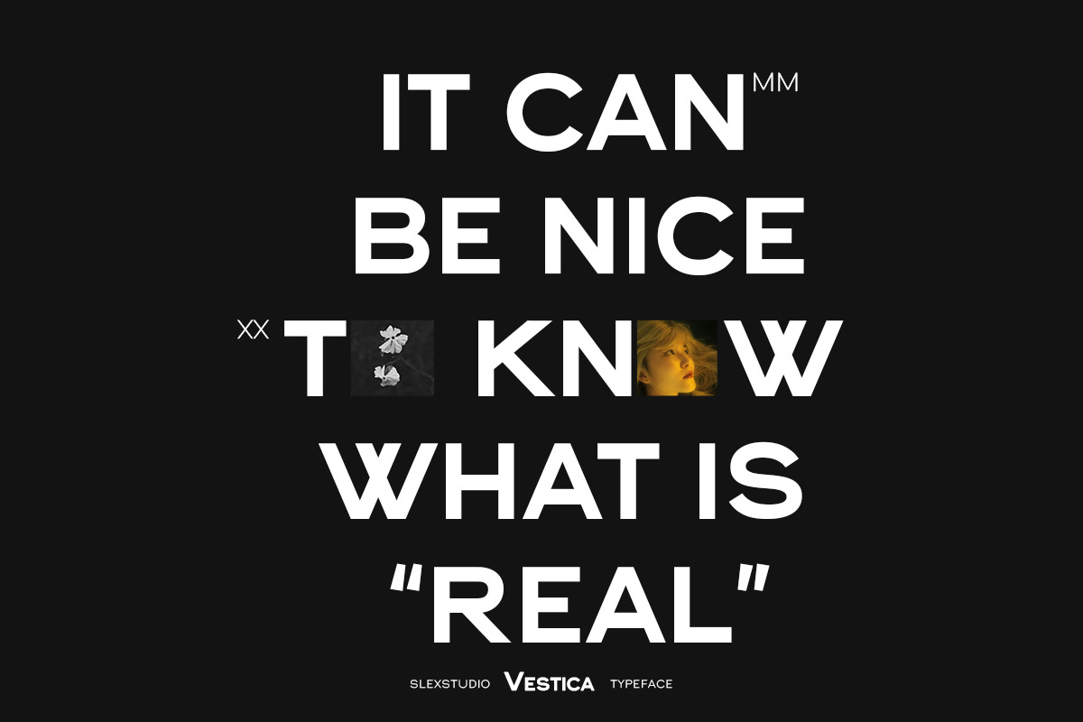 Vestica Neue, a Sans Serif Font by Slex Studio (Photo 11 of 15)