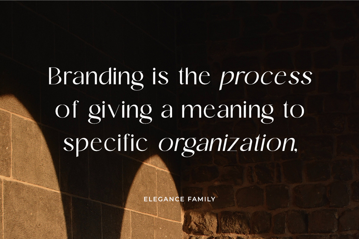 ELEGANCE | Sans Family, a Sans Serif Font by InkwellTypeCo (Photo 10 of 14)