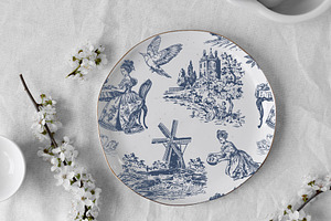 Country Life Toile De Jouy Patterns