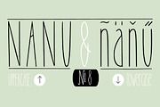 Nanu & Nanu Simple Ornaments, a Sans Serif Font by Gustav & Brun (Thumbnail 3 of 5)