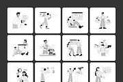 Business and Management Illustration, a Person Illustration by Prosymbols (Thumbnail 8 of 10)