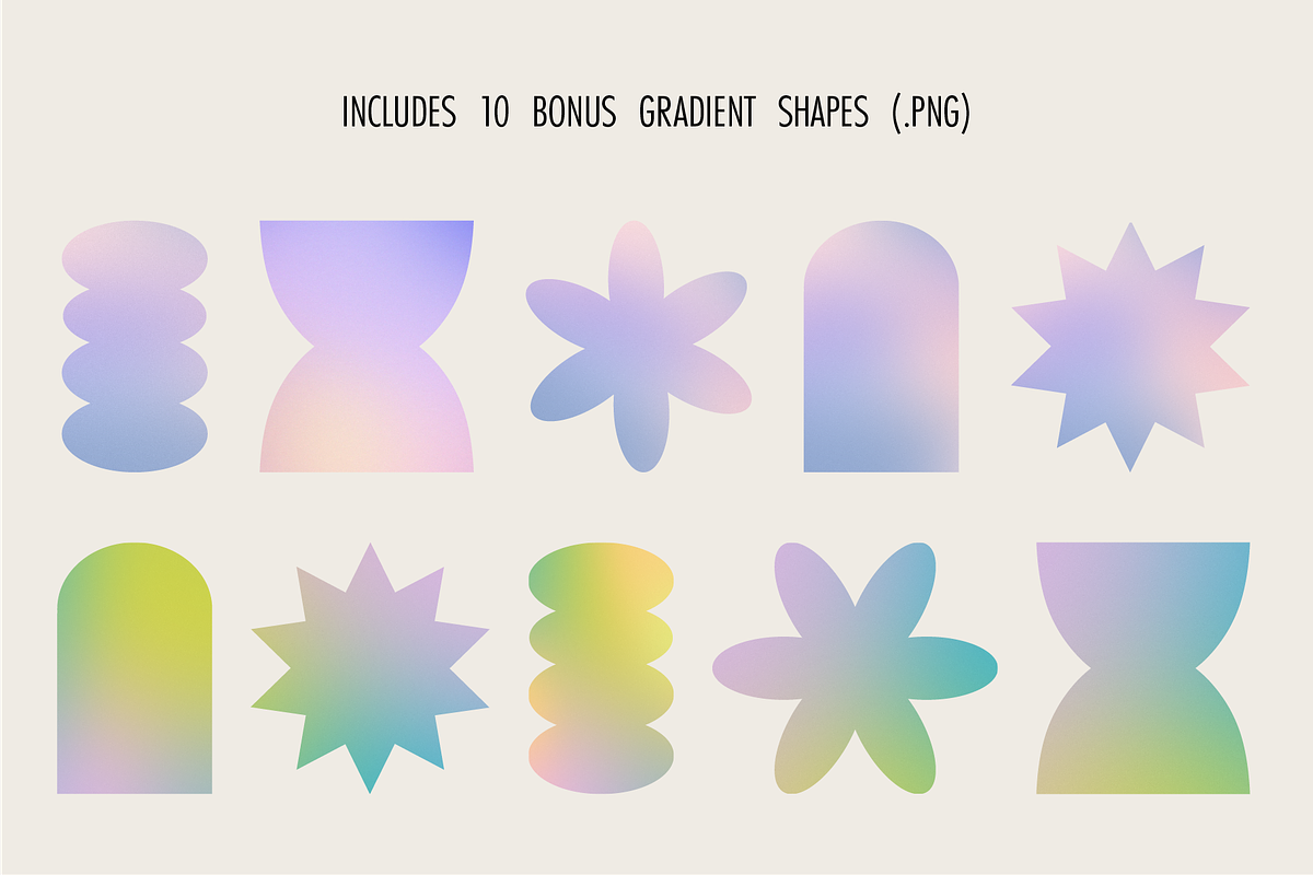 Instagram Aesthetic Gradients Kit, a Texture Graphic by Leigh the Studio (Photo 5 of 13)