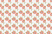 Red flowers patterns, a Pattern Graphic by Lyolya Profitrolya (Thumbnail 3 of 5)