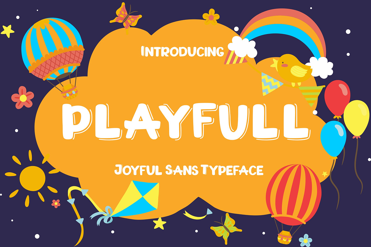 Playfull Joyful Sans Business Font
