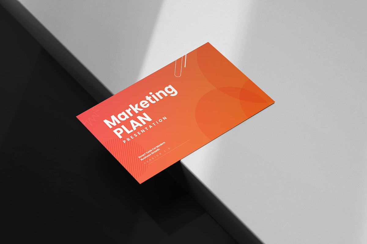 Marketing Plan Canva Template, a Marketing Template by GoldenPixelStudio (Photo 2 of 11)