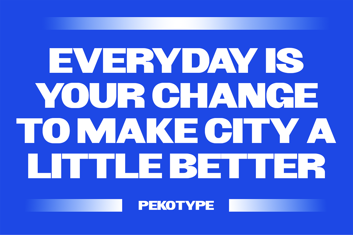 Veroja - Bold Expanded Display Font, a Sans Serif Font by Pekotype (Photo 13 of 15)