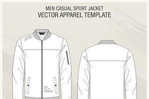Men Casual Sport Jacket