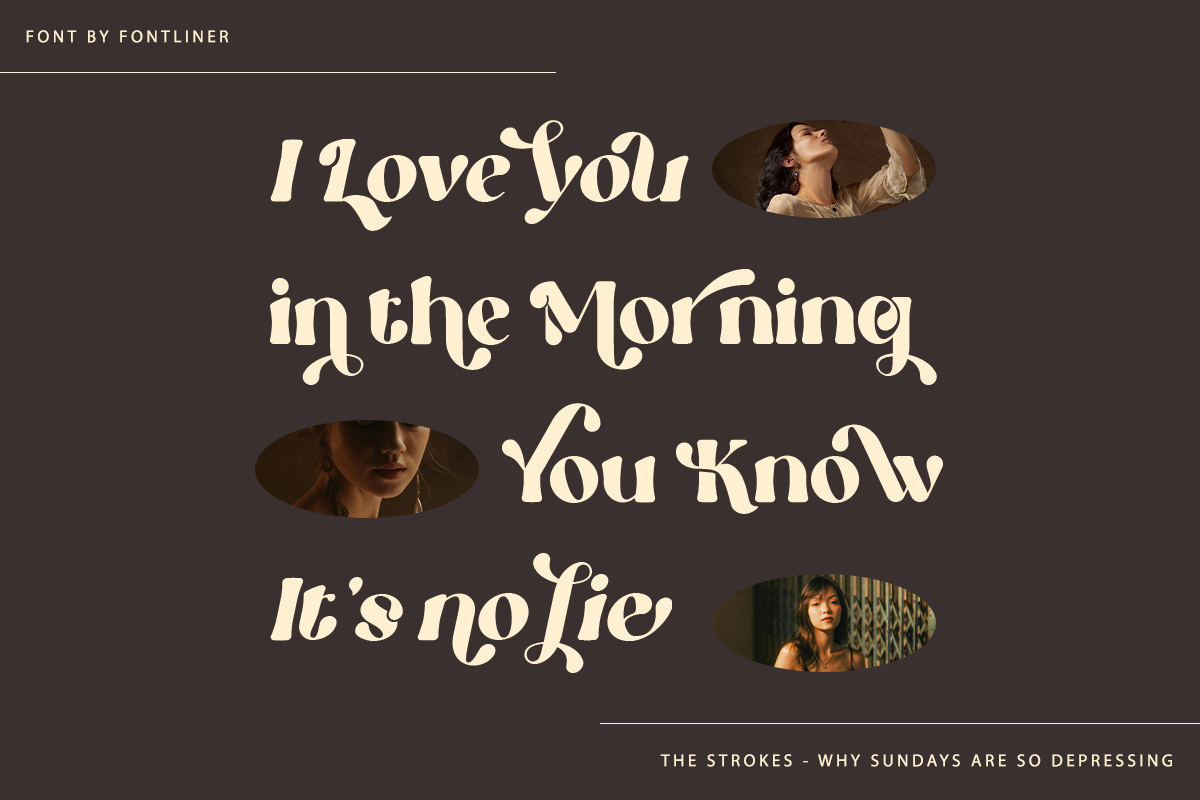 Praline - Modern Retro Font, a Serif Font by Font Liner (Photo 9 of 13)