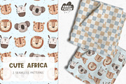 Cute Africa, a Pattern Graphic by AnnieArt (Thumbnail 1 of 4)