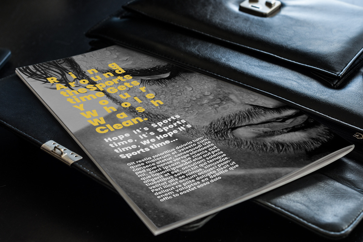 The Best Sports Magazine, a Magazine Template by Swayang (Photo 23 of 23)