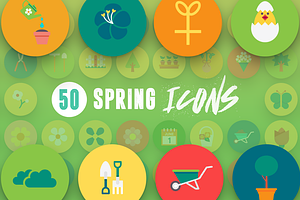 50 Spring Icons Vol.2