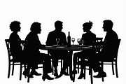 People Eating Vector Design, an Illustration by jahid234 (Thumbnail 8 of 9)