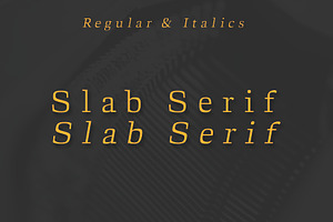 ARCHIBALD: A Classic Slab Serif