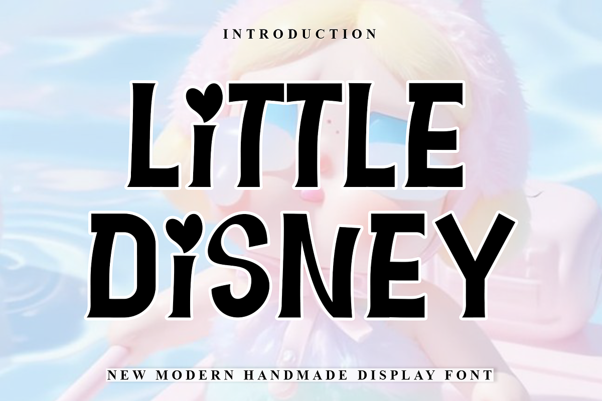 Little Disney, a Script Font by FreshTypeINK (Photo 1 of 8)