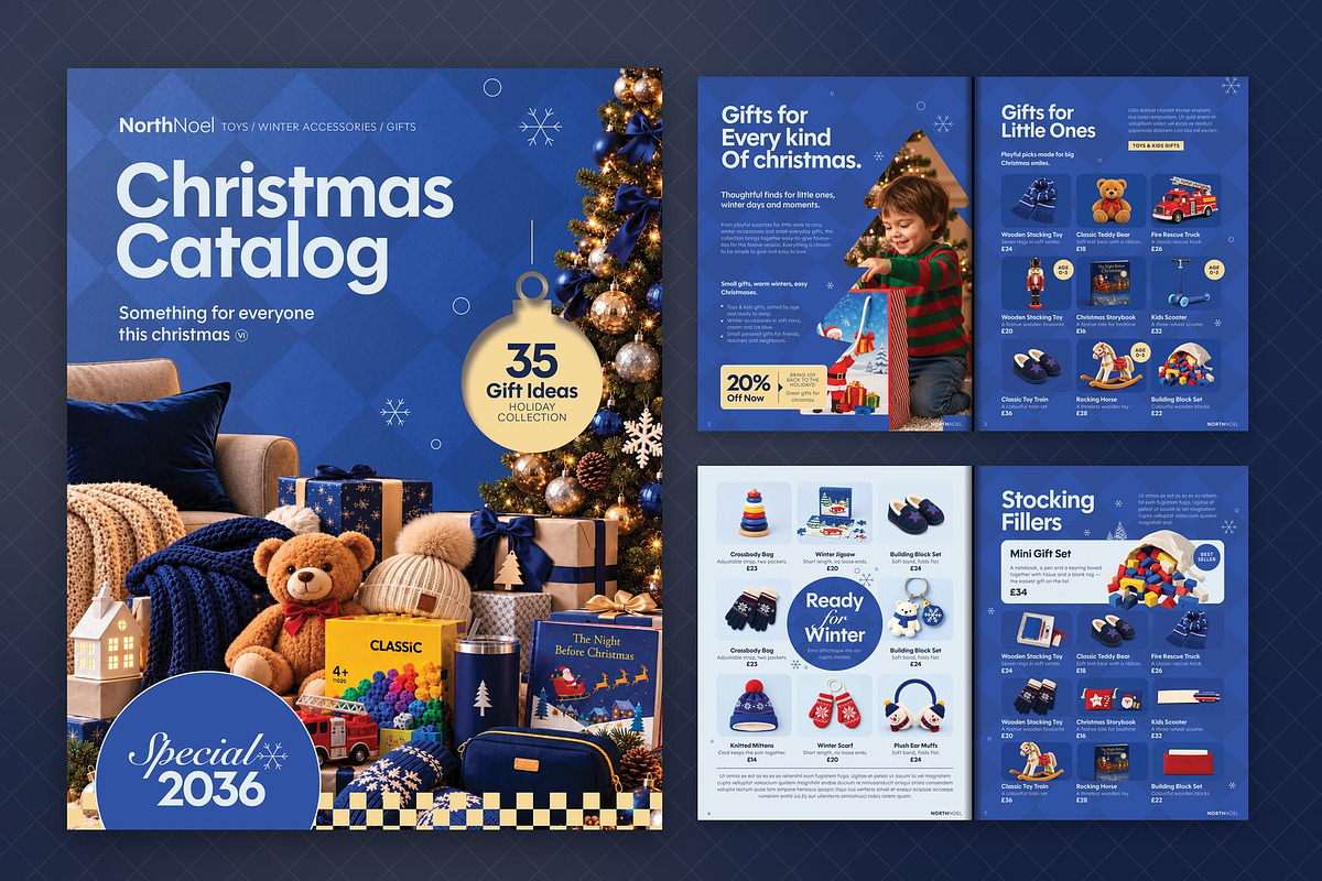 Christmas Gift Guide & Catalog, a Brochure Template by BrandPacks (Photo 4 of 4)