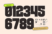 Quinia Retro - Boldextrude Food Font, a Sans Serif Font by Nirmana Visual (Thumbnail 9 of 15)