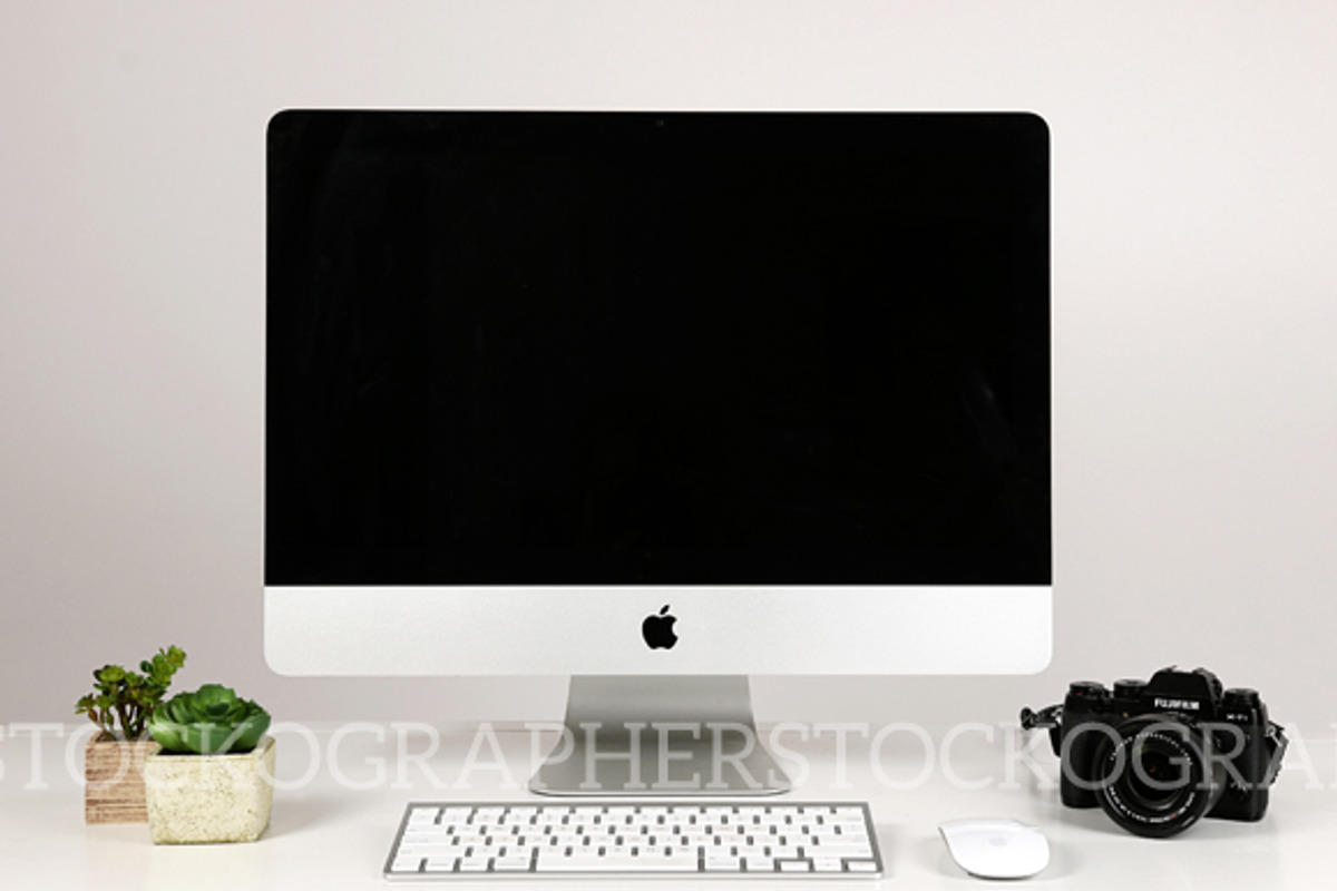 Styled Stock Photography Camera Imac, a Mac Mockup by Stockographer