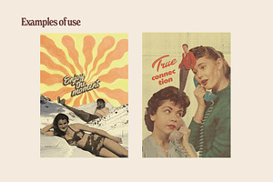 Vintage People Collage Pack 500 V.2