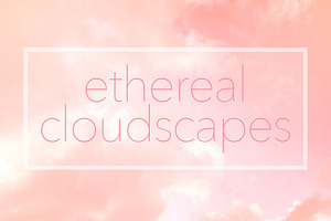 Ethereal Clouds Sky Photo Bundle