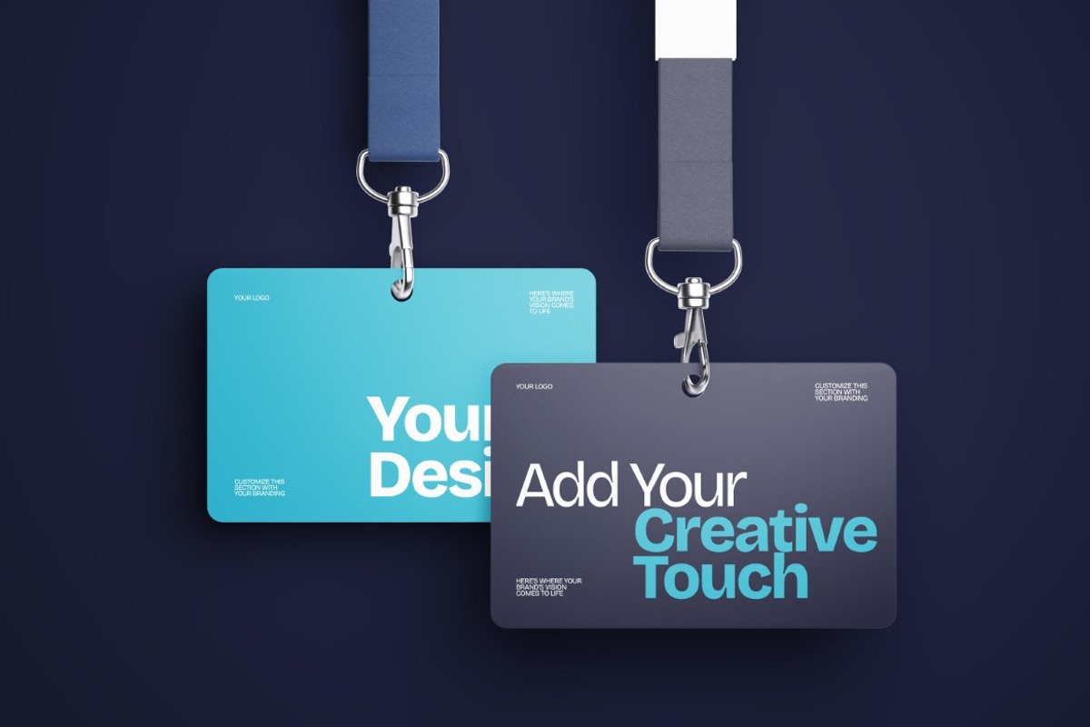 ID Card Landscape Mockup, a Product Mockup by graphicook (Photo 2 of 4)