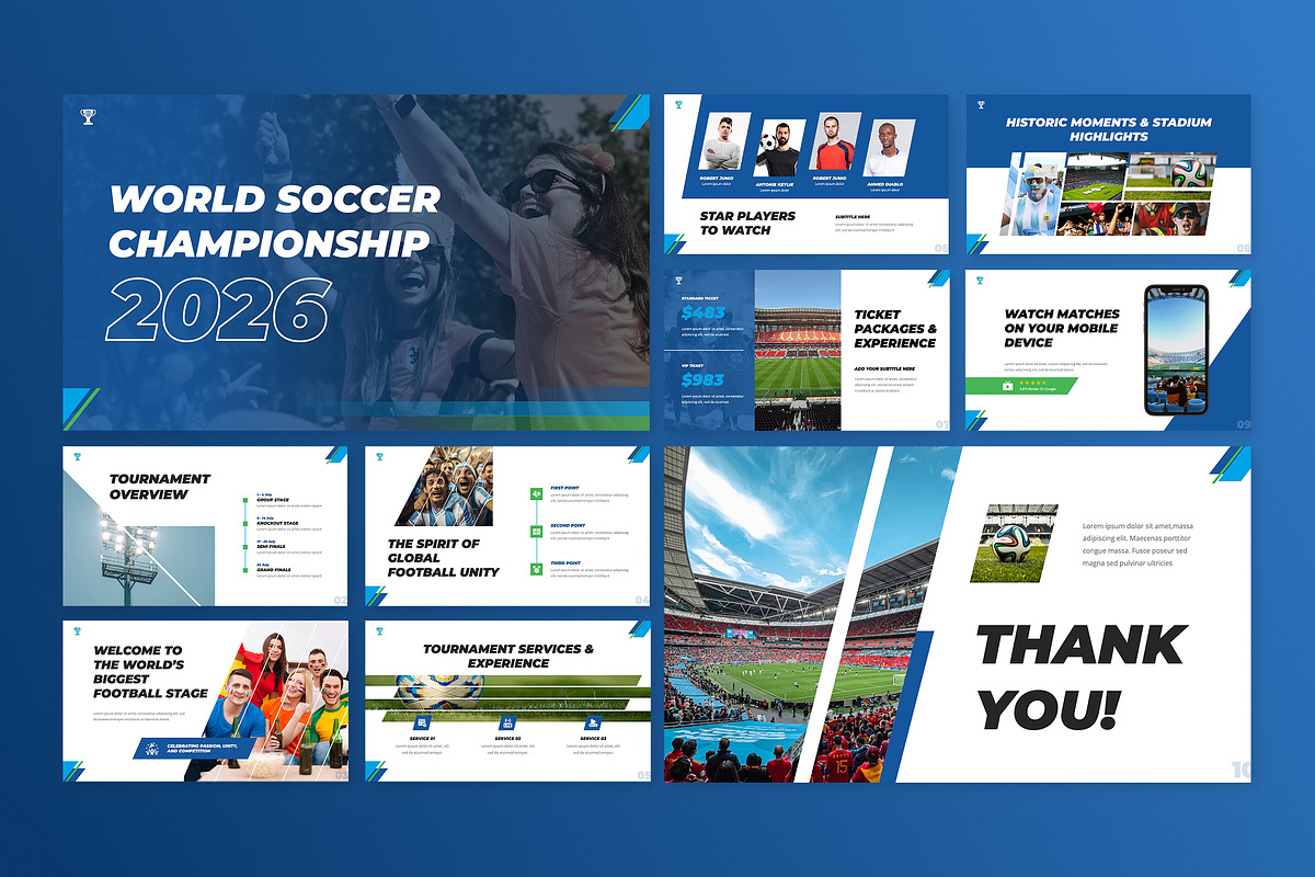 World Soccer Competition Slides, a Presentation Template by Antstheme (Photo 4 of 4)