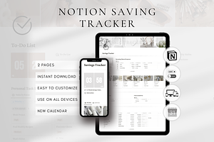 Sinking Funds Template for Notion, a Templates & Theme by BRANDcontent