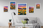 Golden Meadow Art Collection, a Decorative Illustration by Housui Patterns (Thumbnail 10 of 12)