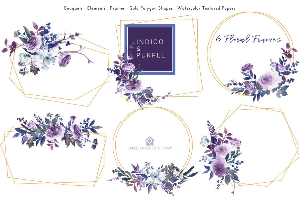 INDIGO & PURPLE, a Graphic by SmallHouseBigPony (Photo 7 of 13)