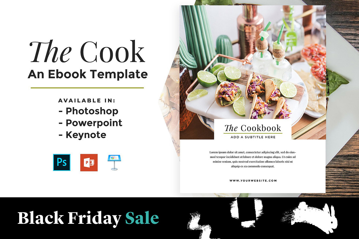 The Cook: E-Book Template, a Magazine Template by SheMadeStudio (Photo 5 of 5)
