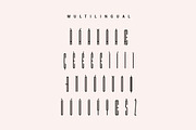Kashirun - Minimalist Sans Serif, a Sans Serif Font by skiiller studio (Thumbnail 8 of 9)