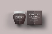 Cosmetics Cream Container Mockup, a Cups & Container Mockup by Modern Studio (Thumbnail 11 of 14)