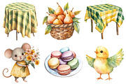 Mouse Watercolor Clipart Bundle, an Illustration by CitraGraphics (Thumbnail 4 of 5)