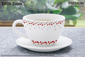 Porcelain Cup Mockup Set