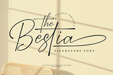 Bestia | Signature Font