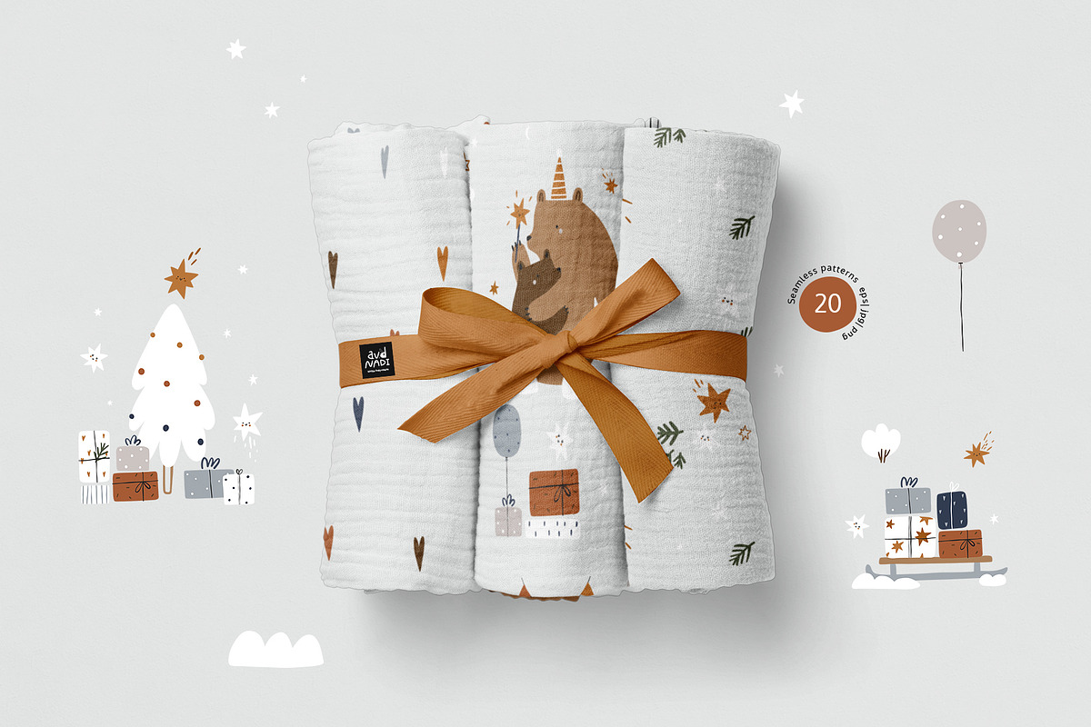 Winter Wonderland collection, an Animal Illustration by avdnadi (Photo 10 of 12)