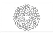 Islamic Mandala Geometric Bundle, an Illustration by Gaye Art (Thumbnail 28 of 51)