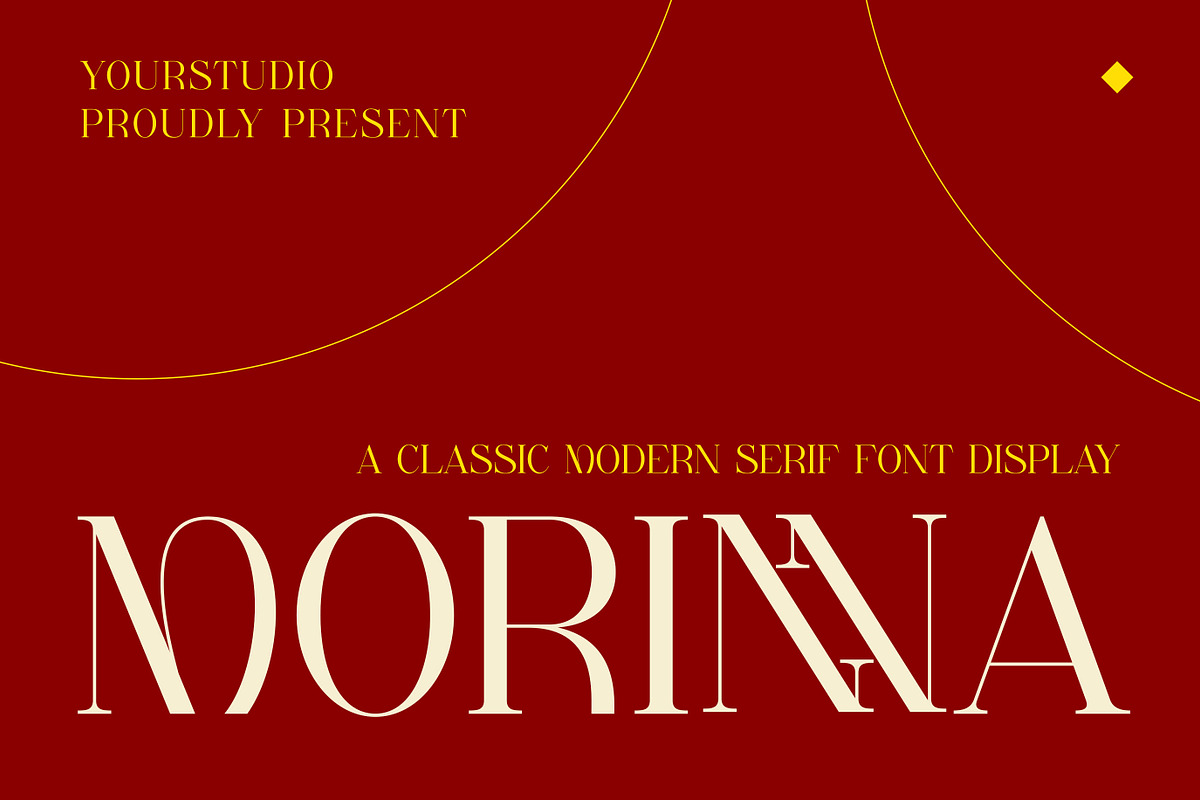 Morinna - Classic Modern Serif, a Serif Font by Muflieart (Photo 1 of 11)