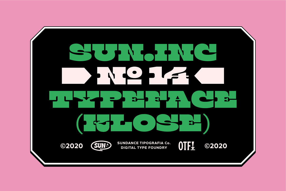 50% Off Klose Slab Font Family, a Font by Sundance Tipografia (Photo 2 of 11)