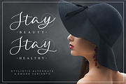 Qarllottey Modern Elegant Script F, a Script Font by Allouse Studio (Thumbnail 4 of 11)