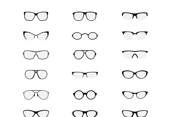 Sunglasses Vector Set