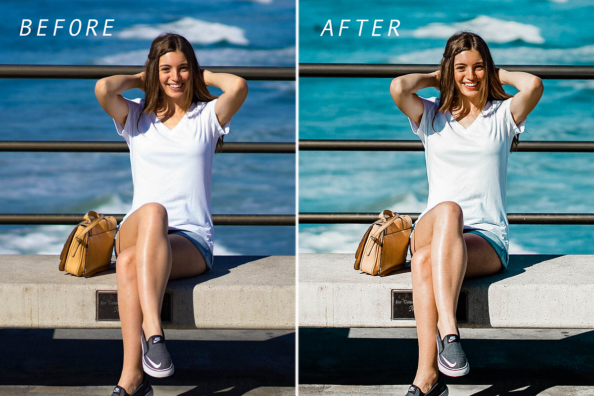 Mobile Lightroom Presets CREAMY POP preview 4