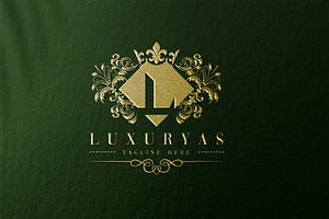 Luxuryas Letter L Logo