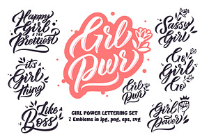 Girl Power SVG Quotes