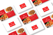 Restaurant Business Card, a Business Card Template by graphicsunday (Thumbnail 3 of 3)